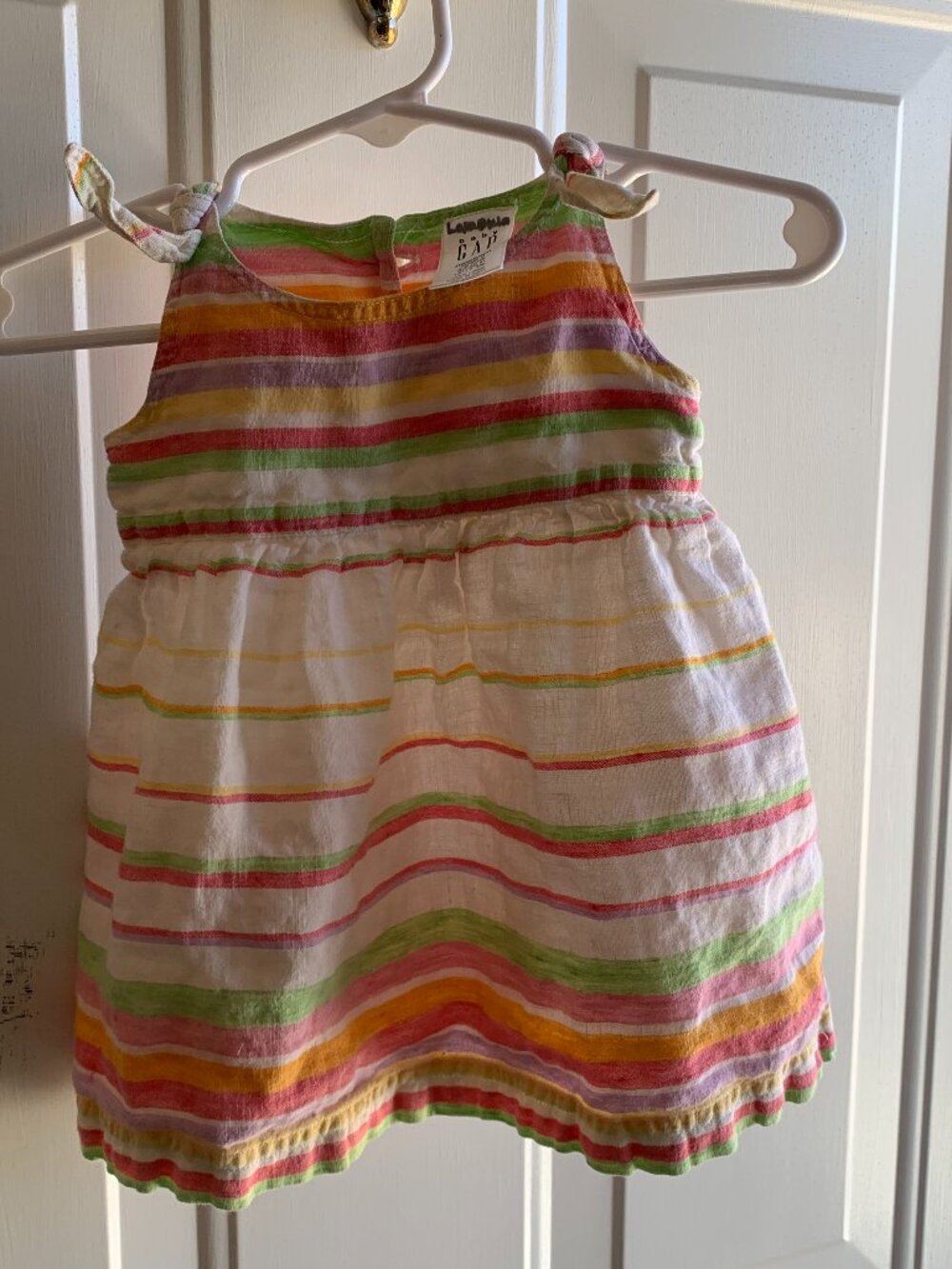 Baby Gap Summer Dress Size 3-6 months 100% Linen